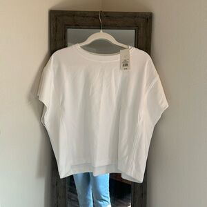 White boxy shirt